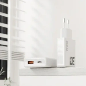 Ładowarka sieciowa Dudao A30EU GaN 30W USB-A, USB-C biała