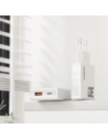 Ładowarka sieciowa Dudao A30EU GaN 30W USB-A, USB-C biała