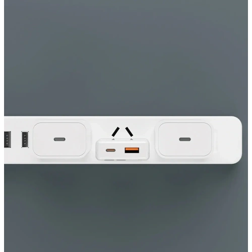 Ładowarka sieciowa Dudao A30EU GaN 30W USB-A, USB-C biała