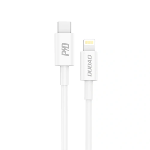 Kabel Dudao L6X USB-C / Lightning PD 20W 1m biały