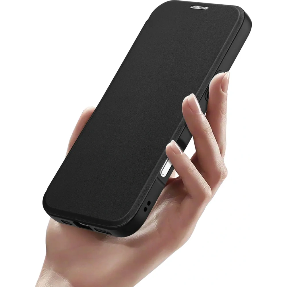 Etui z klapką Dux Ducis Skin X Pro do Apple iPhone 16 Pro MagSafe czarne