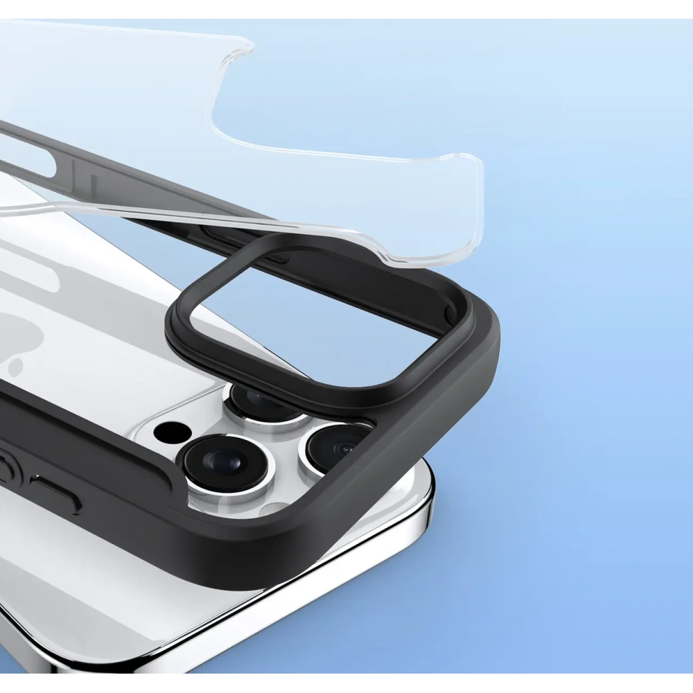 Etui z klapką Dux Ducis Skin X Pro do Apple iPhone 16 Pro MagSafe czarne
