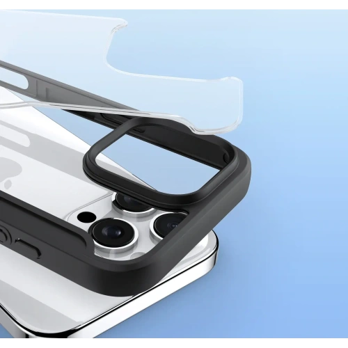 Etui z klapką Dux Ducis Skin X Pro do Apple iPhone 16 Pro Max MagSafe czarne