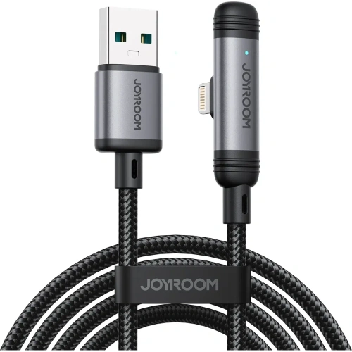 Kabel Joyroom S-A56 EnjoyX Series 90° USB-A / Lightning 3A 1.2m czarny