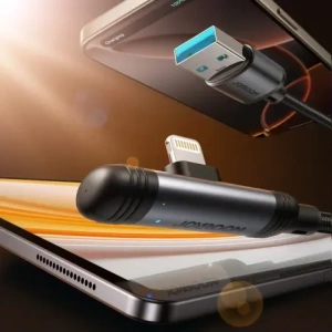 Kabel Joyroom S-A56 EnjoyX Series 90° USB-A / Lightning 3A 1.2m czarny