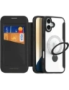 Etui z klapką Dux Ducis Skin X Pro do Apple iPhone 16 MagSafe czarne