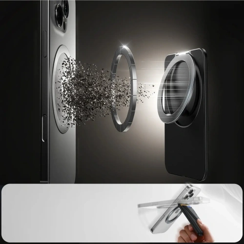 Portfel magnetyczny Joyroom JR-ZS432 MagSafe czarny