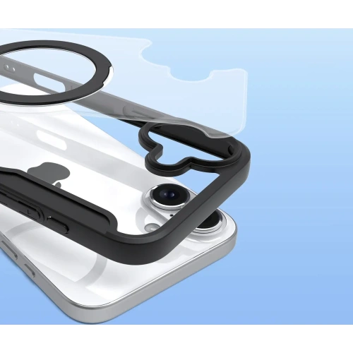 Etui z klapką Dux Ducis Skin X Pro do Apple iPhone 16 MagSafe czarne