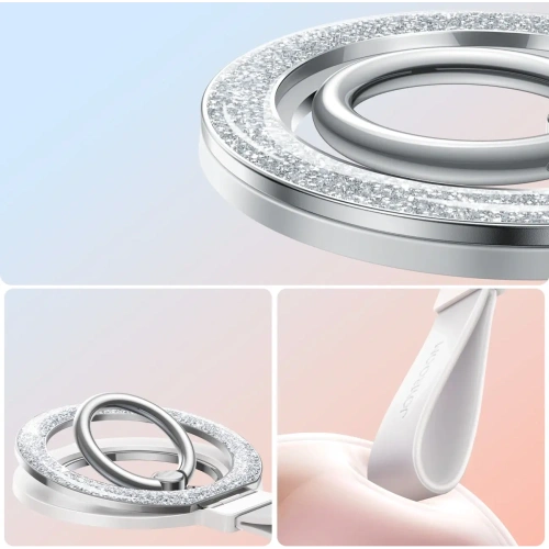 Uchwyt na palec Joyroom JR-ZS425 magnetyczny biały