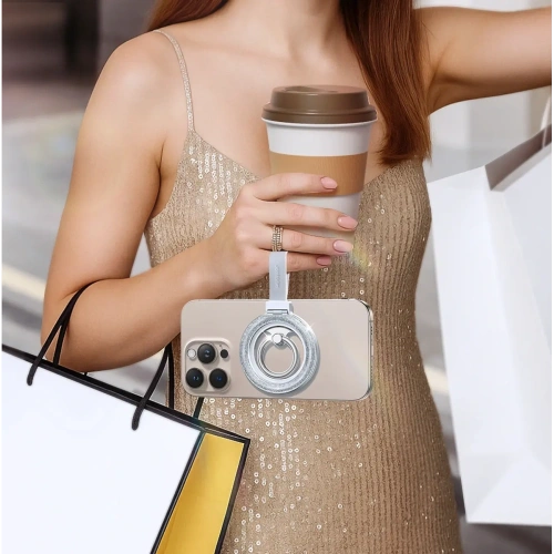 Uchwyt na palec Joyroom JR-ZS425 magnetyczny biały