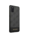 Hurtownia GSM - Etui Guess GUHCA41G4GLGR Samsung Galaxy A41 szary/grey hard case 4G Stripe Collection - GUE548GRY - {ean13} - Hurt