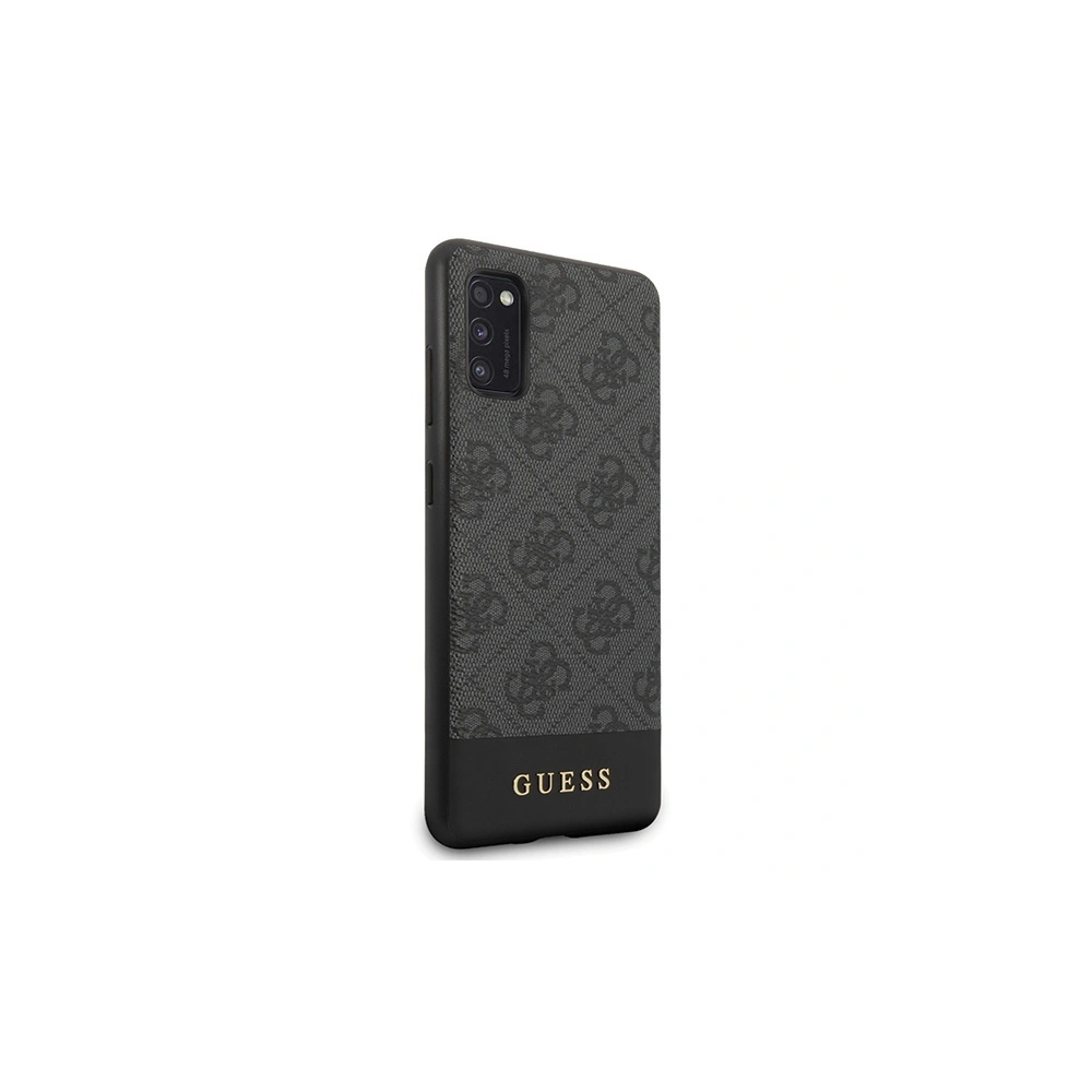 Hurtownia GSM - Etui Guess GUHCA41G4GLGR Samsung Galaxy A41 šedé/hard case 4G Stripe Collection - GUE548GRY - {ean13} - Hurt