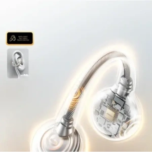 Słuchawki bezprzewodowe open-ear Joyroom Openfree JR-OE3 TWS srebrne