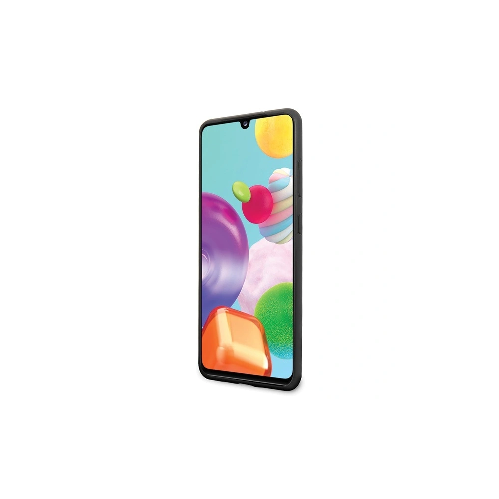 Hurtownia GSM - Etui Guess GUHCA41G4GLGR Samsung Galaxy A41 šedé/hard case 4G Stripe Collection - GUE548GRY - {ean13} - Hurt