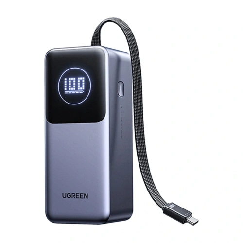 Powerbank UGREEN PB723 20000mAh USB-A, 2xUSB-C 130W szary