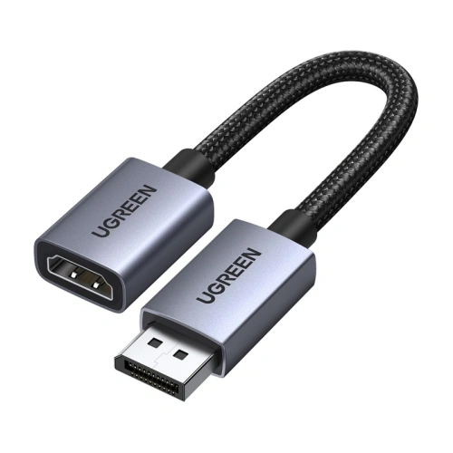 Kabel UGREEN DP133 DisplayPort / HDMI 4K 20cm
