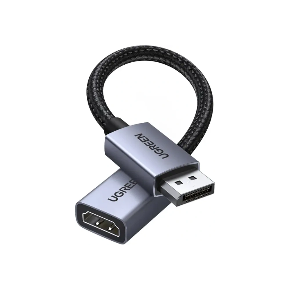Kabel UGREEN DP133 DisplayPort / HDMI 4K 20cm
