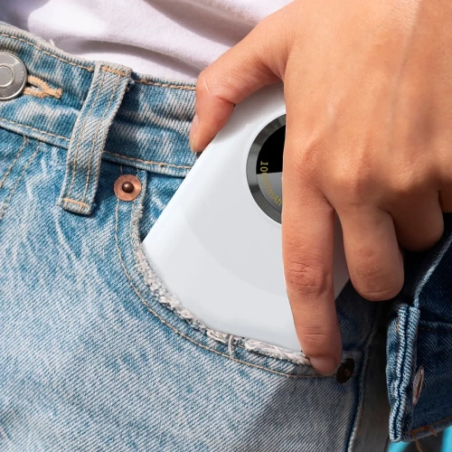 Powerbank Dudao K21 Mini 10000mAh 22.5W USB-A, USB-C beżowy