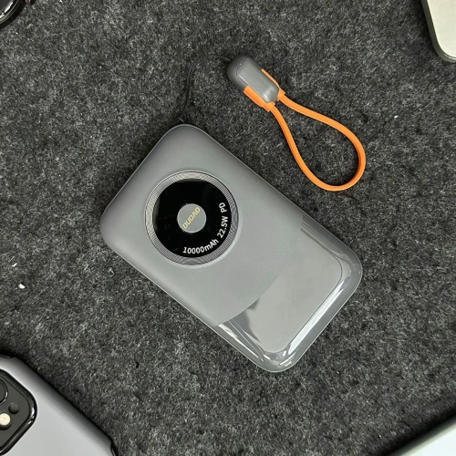 Powerbank Dudao K21 Mini 10000mAh 22.5W USB-A, USB-C szary