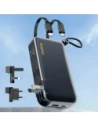 Ładowarka z powerbankiem Dudao K25 2in1 10000mAh z 3 wtyczkami szara
