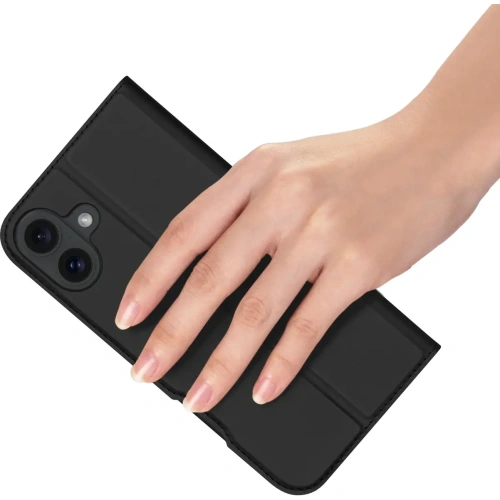 Etui z klapką Dux Ducis Skin Pro do Apple iPhone 16 Plus czarne