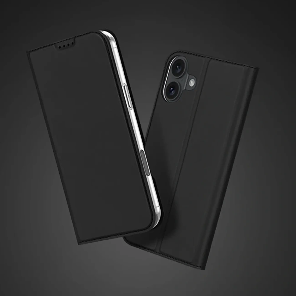 Etui z klapką Dux Ducis Skin Pro do Apple iPhone 16 Plus czarne