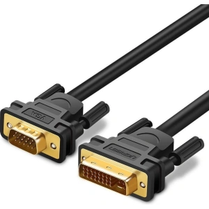 Hurtownia GSM - DVI-Kabel (24+5) zu VGA UGREEN DV101, FullHD, einseitig, 2m - UGR428 - {ean13} - Hurt