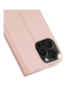 Etui z klapką Dux Ducis Skin Pro do Apple iPhone 16 Pro różowe