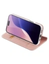 Etui z klapką Dux Ducis Skin Pro do Apple iPhone 16 Pro różowe