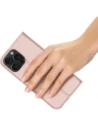 Etui z klapką Dux Ducis Skin Pro do Apple iPhone 16 Pro różowe