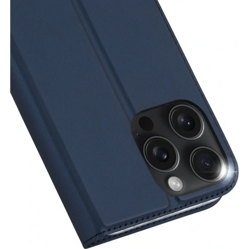 Etui z klapką Dux Ducis Skin Pro do Apple iPhone 16 Pro Max niebieskie