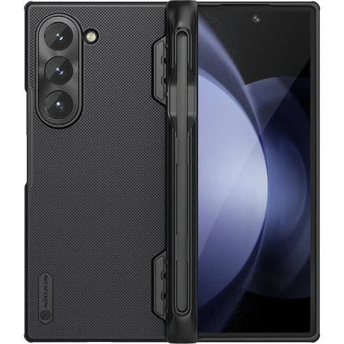 Etui Nillkin Super Frosted Shield Fold z uchwytem na rysik do Samsung Galaxy Z Fold 6 5G czarne