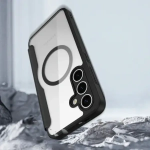 Etui z klapką Dux Ducis Skin X Pro do Samsung Galaxy S25 MagSafe czarne