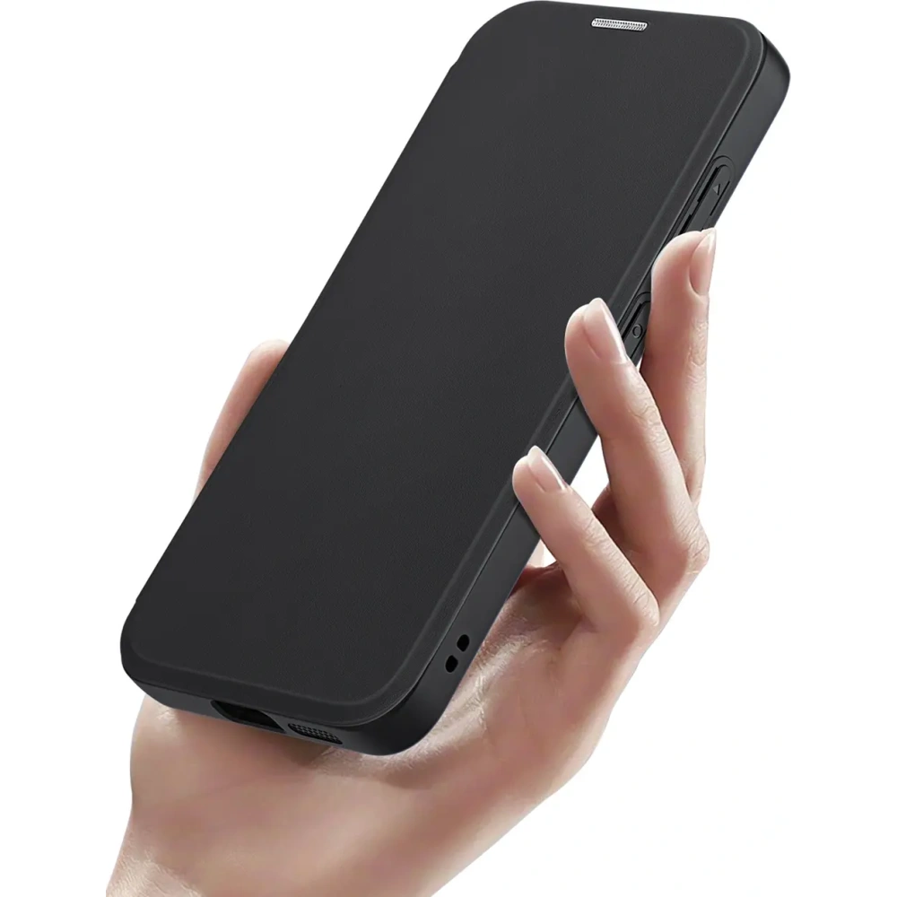 Etui z klapką Dux Ducis Skin X Pro do Samsung Galaxy S25 MagSafe czarne