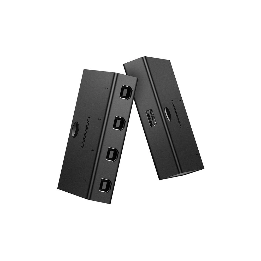 Hurtownia GSM - Přepínač / switch USB 2.0 4x1 UGREEN 30346 (černý) - UGR438BLK - {ean13} - Hurt