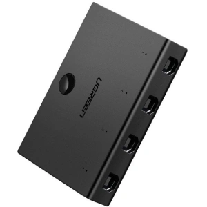 Hurtownia GSM - Přepínač KVM 2x4 UGREEN CM228, USB 3.0 (černý) - UGR441BLK - {ean13} - Hurt