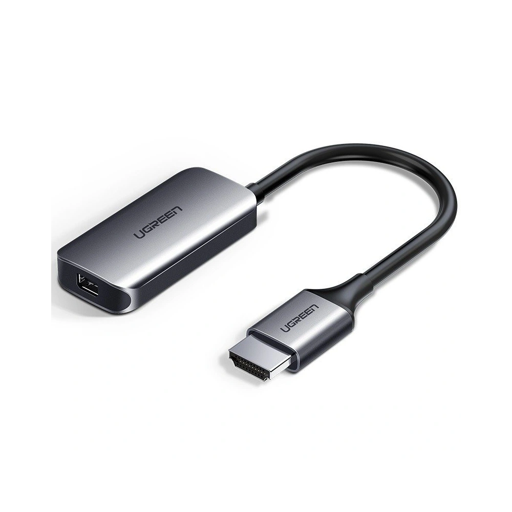 Hurtownia GSM - Adaptér HDMI (ženský) na DisplayPort (mužský) UGREEN CM239, 4K (stříbrný) - UGR444SLV - {ean13} - Hurt