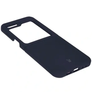 Silikonowe etui Bizon Soft Case do Samsung Galaxy Z Flip7 FE / Z Flip6 ciemnoniebieskie