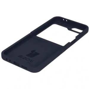 Silikonowe etui Bizon Soft Case do Samsung Galaxy Z Flip7 FE / Z Flip6 ciemnoniebieskie