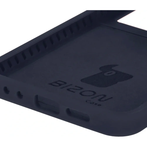 Silikonowe etui Bizon Soft Case do Samsung Galaxy Z Flip7 FE / Z Flip6 ciemnoniebieskie