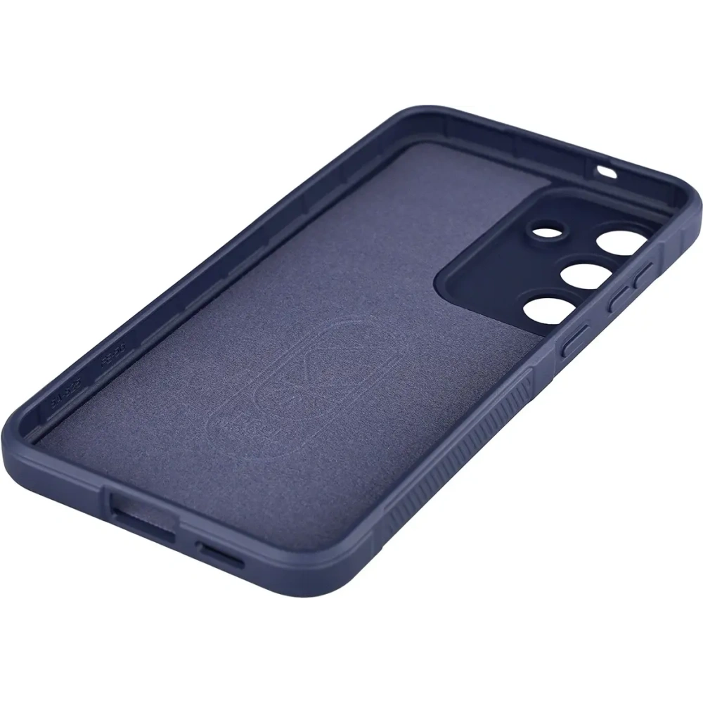 Pancerne etui Bizon Case Tur do Samsung Galaxy S25 FE granatowe