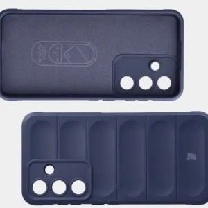 Pancerne etui Bizon Case Tur do Samsung Galaxy S25 FE granatowe