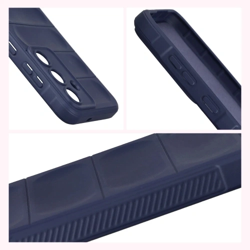 Pancerne etui Bizon Case Tur do Samsung Galaxy S25 FE granatowe