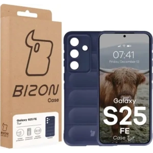 Pancerne etui Bizon Case Tur do Samsung Galaxy S25 FE granatowe