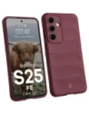 Pancerne etui Bizon Case Tur do Samsung Galaxy S25 FE burgundowe