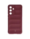 Pancerne etui Bizon Case Tur do Samsung Galaxy S25 FE burgundowe