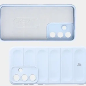 Pancerne etui Bizon Case Tur do Samsung Galaxy S25 FE jasnoniebieskie