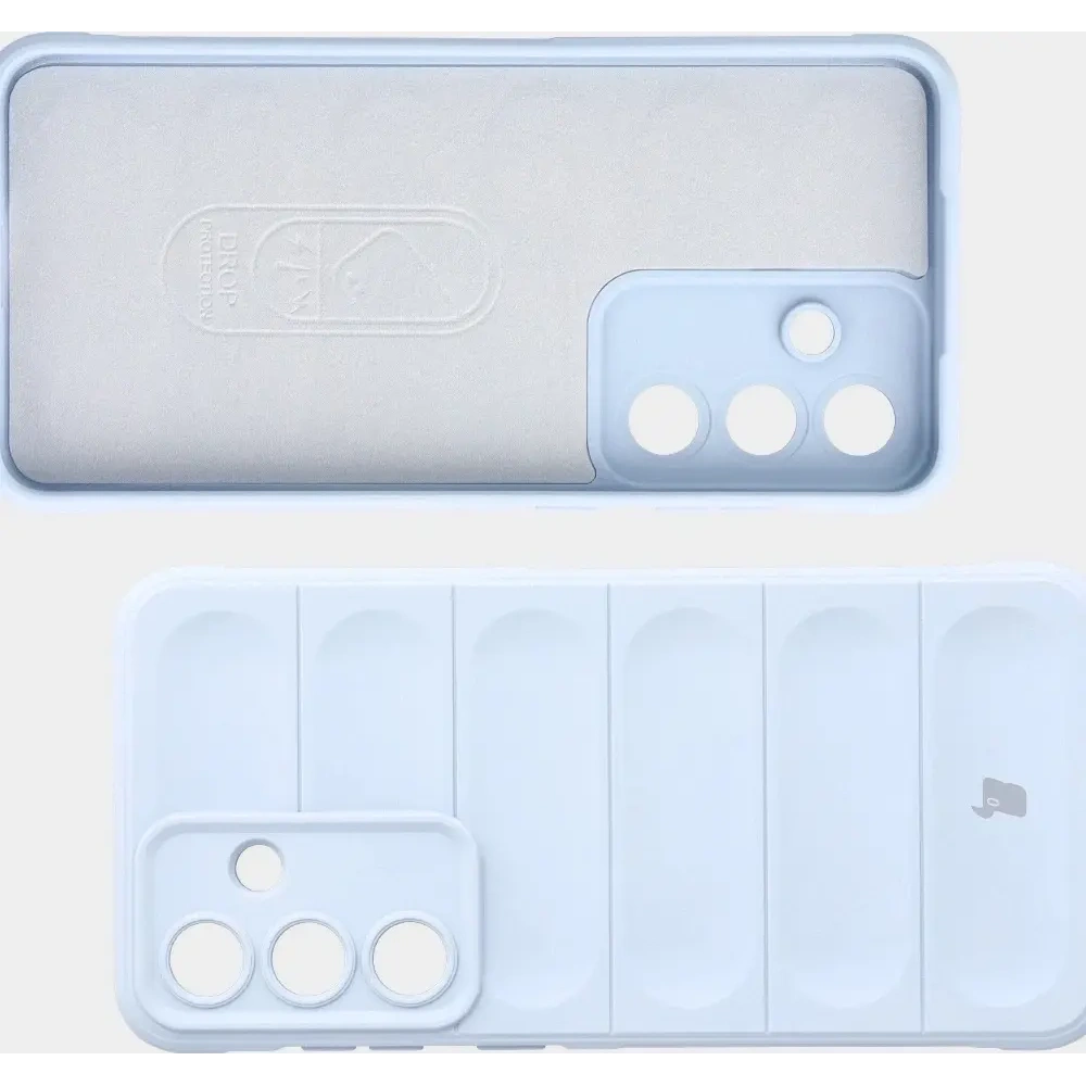 Pancerne etui Bizon Case Tur do Samsung Galaxy S25 FE jasnoniebieskie