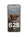 Pancerne etui Bizon Case Tur do Samsung Galaxy S25 FE jasnoszare