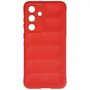 Pancerne etui Bizon Case Tur do Samsung Galaxy S25 FE czerwone